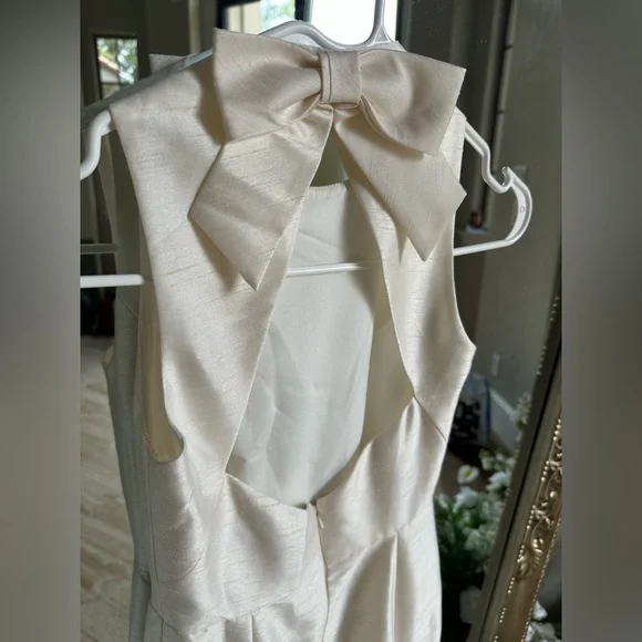 Alfred sung size 0 ivory gown - Picture 3 of 7